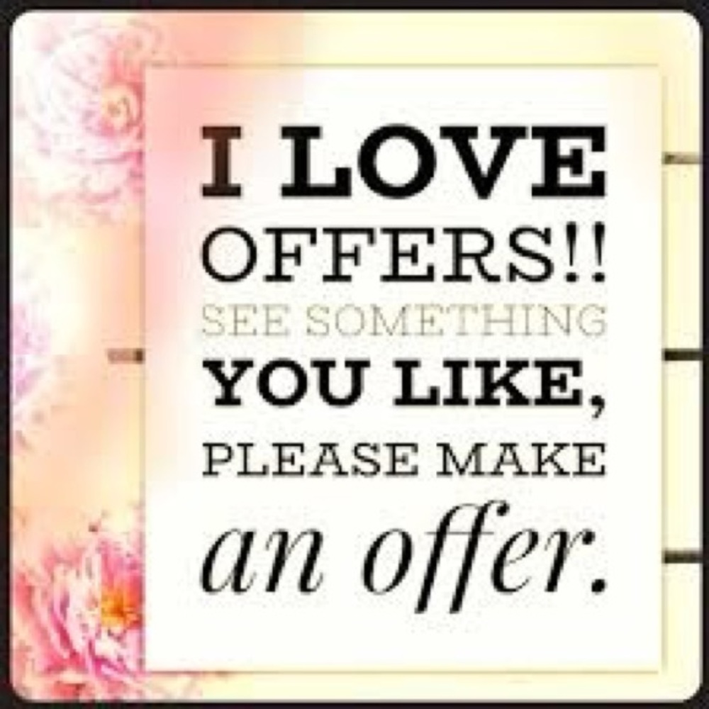 See something you like make an offer.